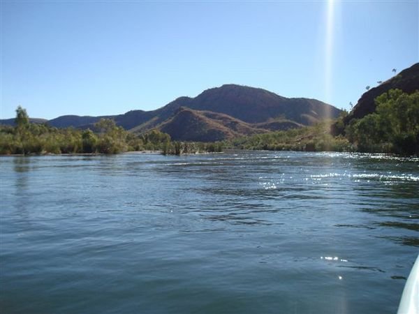 Travelling down the Ord river