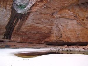 Inside Cathedral Gorge