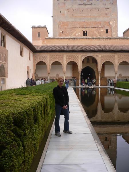 Me and the Alhambra palace