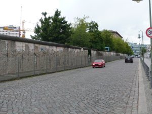 Berlin Wall View from the West Side
