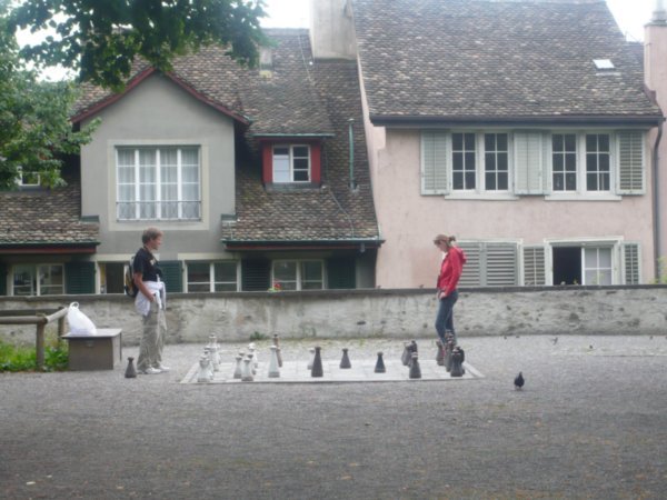 Game of Chess at Lindenhof