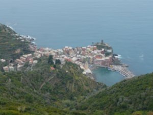 Spectacular View  Back On Vernazza