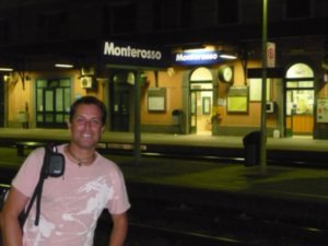 Heading Back Home After a Late Session - Monterosso Train Station