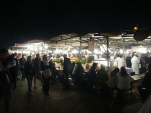 Dinner Time - Food Stalls At Night 