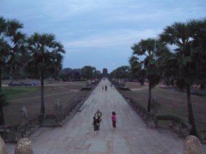 Sun Rise At Angkor Wat 
