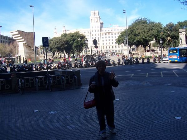 The Plaza Catalunia
