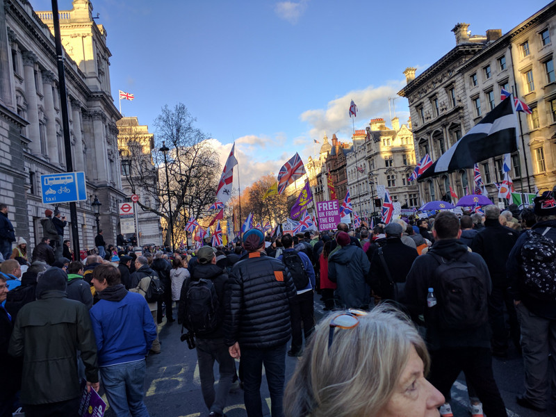 Pro-Brexit rally