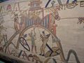 Part of Bayeux Tapestry replica