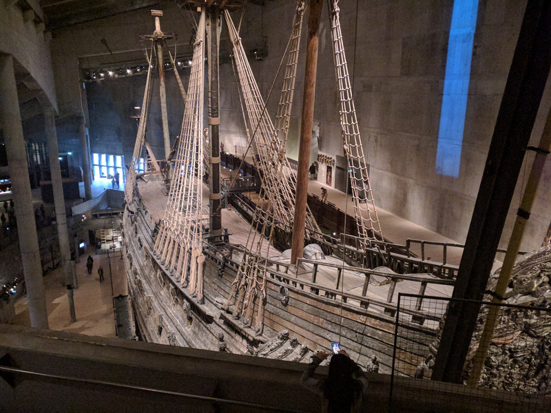Looking back over the Vasa