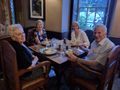 Farewell dinner at Rothley Grange