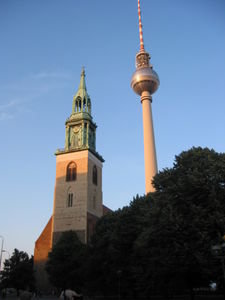 East Berlin's communiction tower