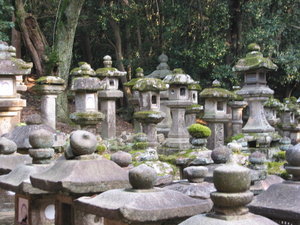 More shrines as we walk through the forest