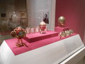 Some Faberge jewelled eggs