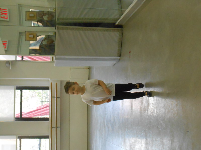 Back to ballet class with Rupert