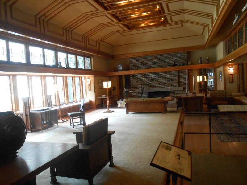 The Frank Lloyd Wright Room at the Met