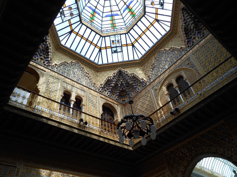 Ceiling in Murcia's Casino foyer