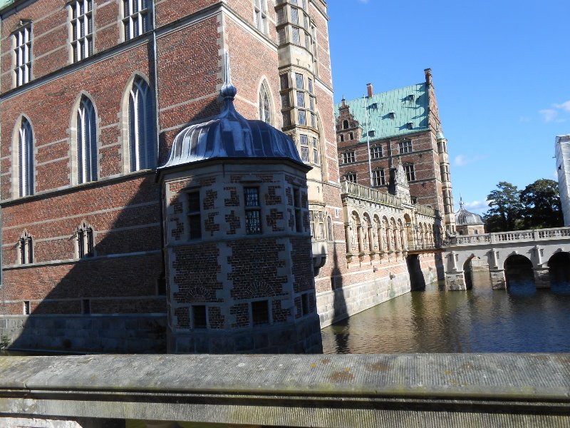 Moat around Frederiksborg Castle