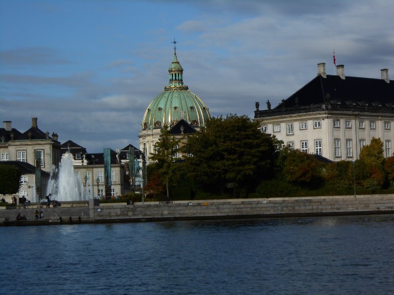 Frederik's Church near the Amalienborg Palace