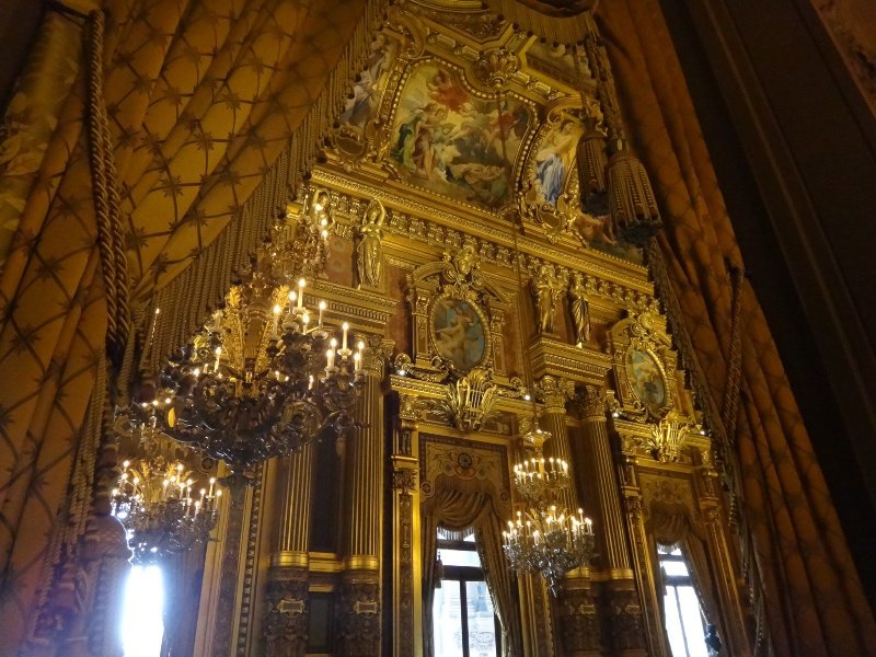Inside the magnificent Paris Opera