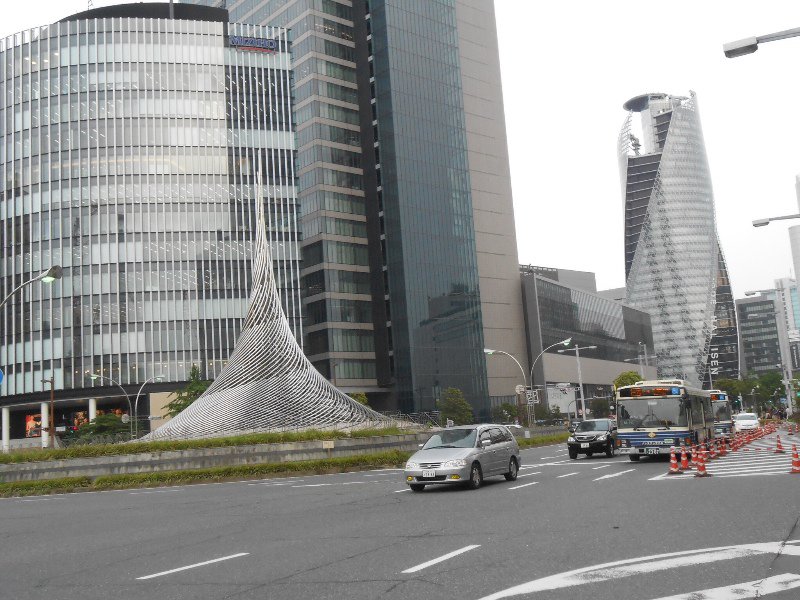 Nagoya street scene from the JR Station