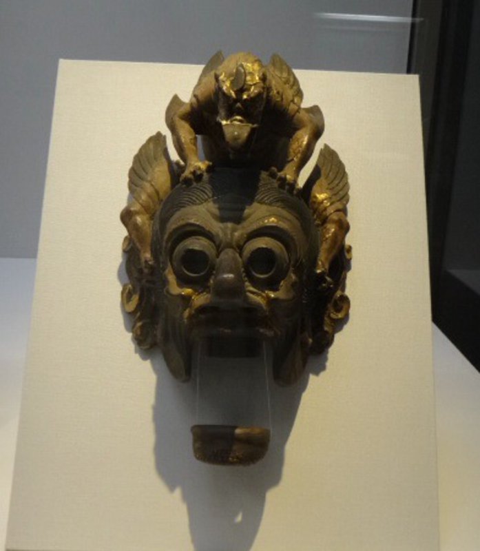 Ancient Japanese mask