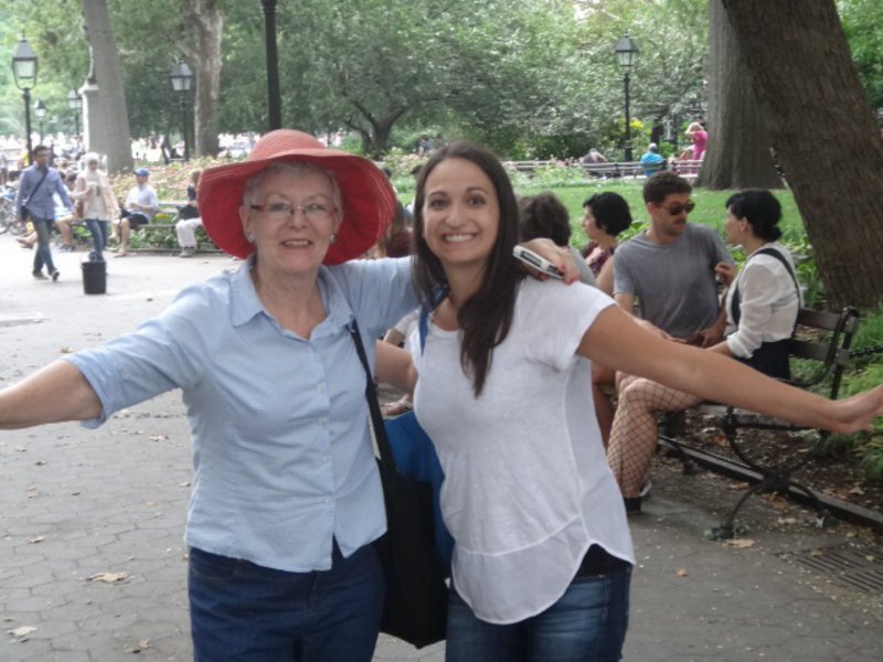 Michelle & Allison, Washington Square Park