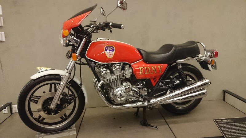 This bike belonged to one of the firefighter who was killed