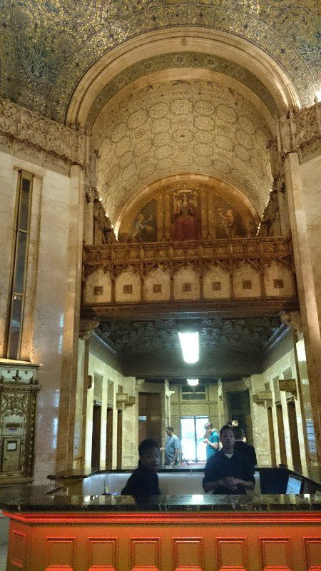 The Woolworth  Building foyer