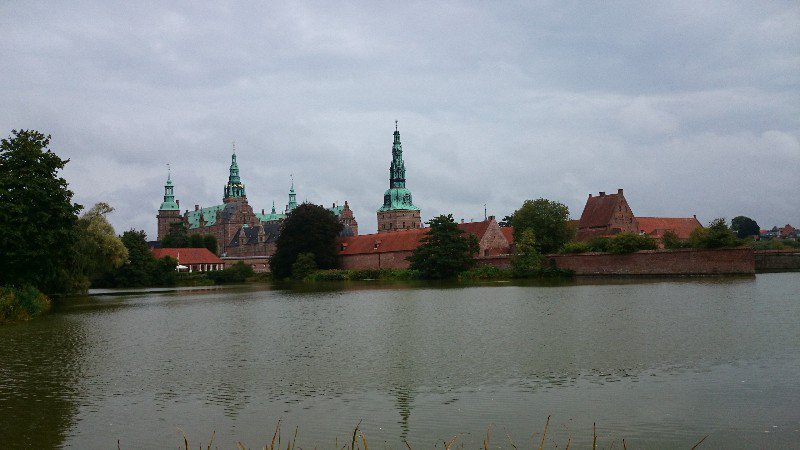 Frederiksborg Castle from across the lake