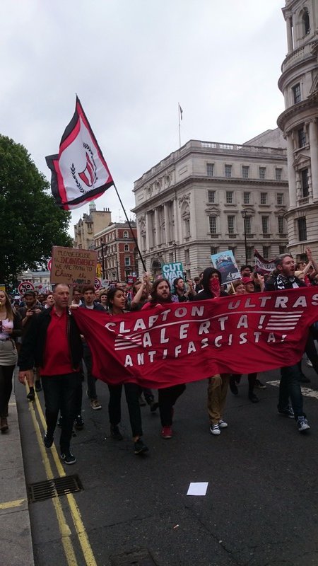 Anti-austerity marchers
