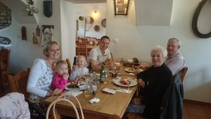 Magda, Dalibor, their two gorgeous girls, Kev & Michelle Magda, Dalibor, their two gorgeous girls, Kev & Michelle