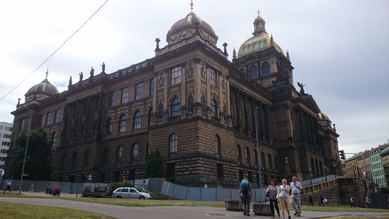 Prague's old National Museum