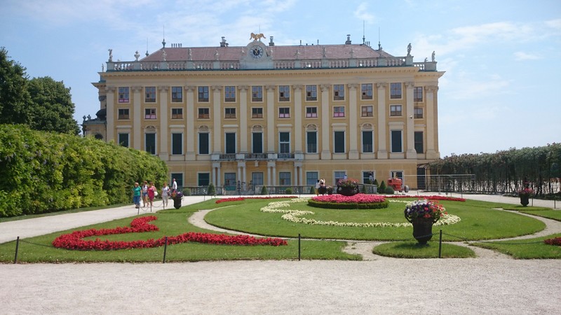 Schönbrunn Palace and some of the gardens