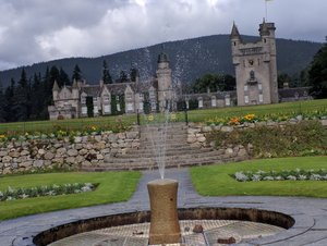Balmoral Castle from the gardens