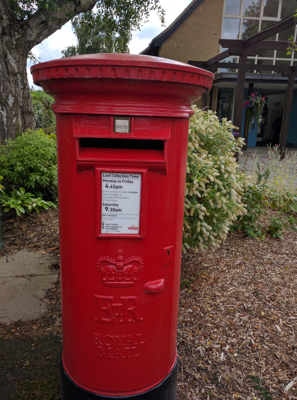 And, for you darling, another post box!