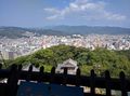 Looking over some of Matsuyama from the castle.