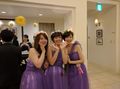 Three little bridesmaids are we!