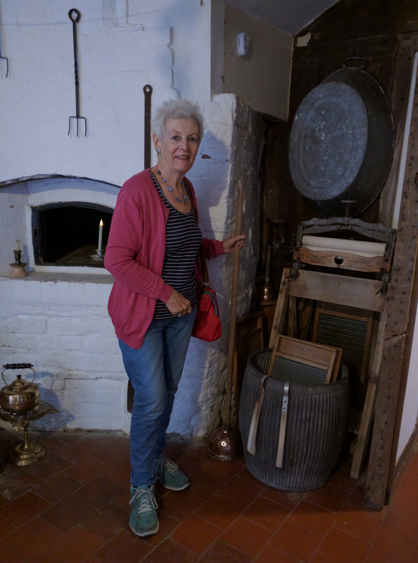 In the Manor House kitchen with the Dolly Tub
