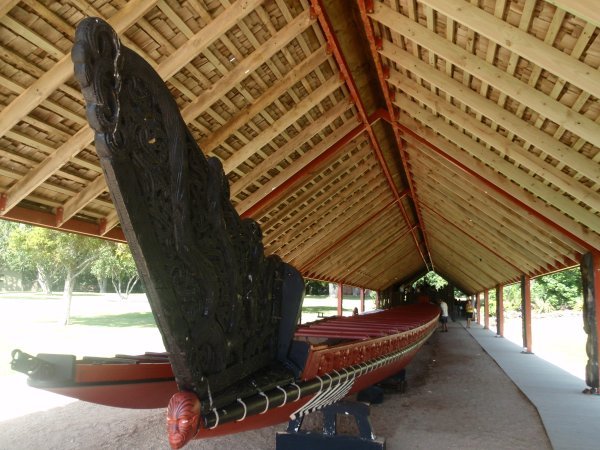 Ancient Maori Boat