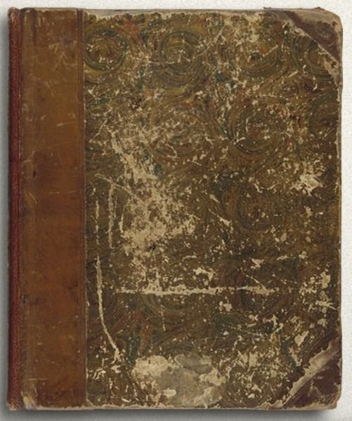 William Blake's journal--the cover