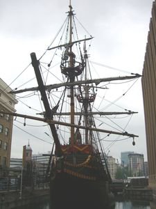 Sir Francis Drake's Ship, The Golden Hinde