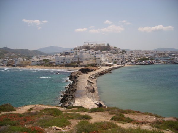 Naxos town