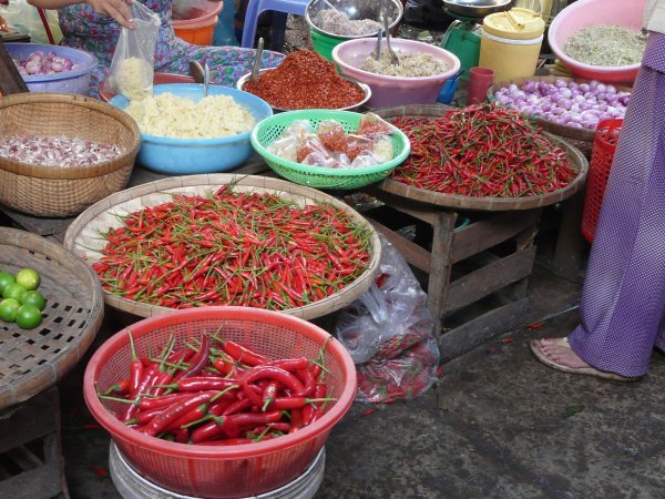At the Chau Doc market