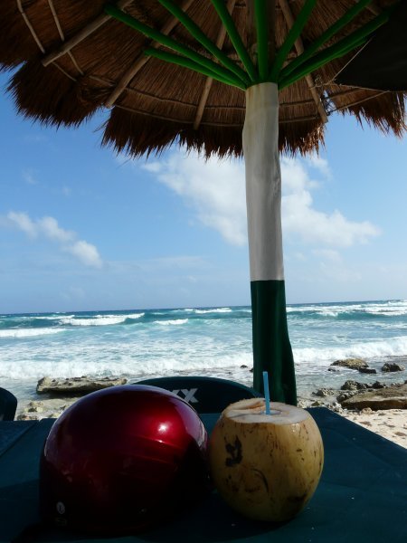 Moment of solitude in beautiful Cozumel