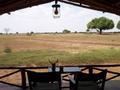 The view from our tent at the Satao camp