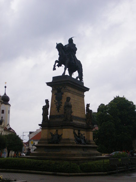 Statue in Podebrady