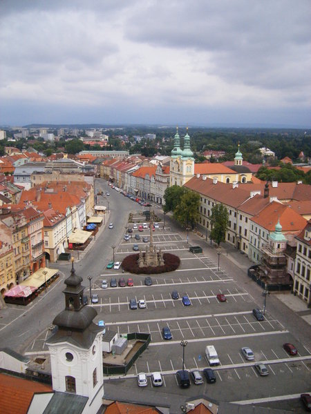 View of the city, Hradec Kralove
