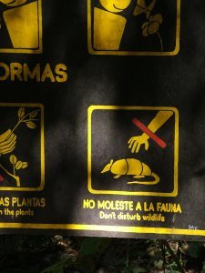 Do NOT Molest the animals