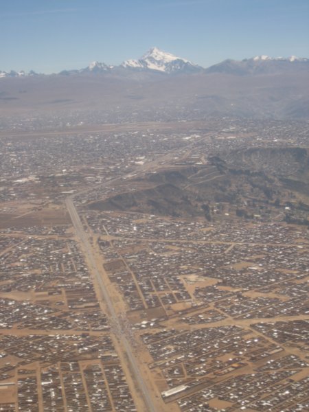La Paz from on high