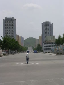North Korean Traffic Signal